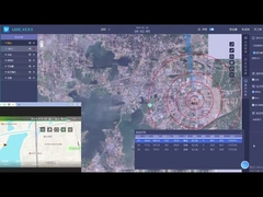 Detección de 10 km Frontera Antidrone Datos en tiempo real Antidisturbios Polarización lineal