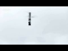 Ver: Radio de vuelo de 15 km  Carga de 6 KG  Dron de IA lanzable Plegable Ligero Demostración