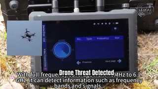 Sistema de intercepción de detección de drones Seguridad FPV