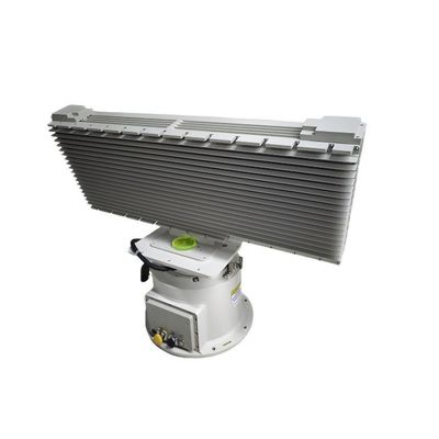Protección 24/7 AESA Radar de seguimiento de matriz en fase Tres información de coordenadas