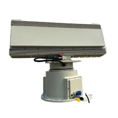 Protección 24/7 AESA Radar de seguimiento de matriz en fase Tres información de coordenadas