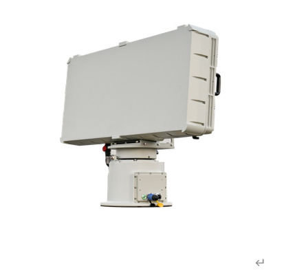 Enlace de la plataforma en la nube Radar de vigilancia de drones Integración inteligente de banda S
