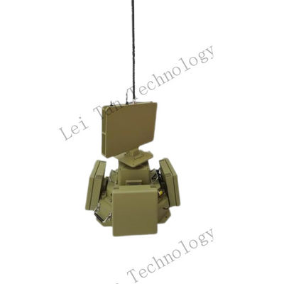 Sistema de radar de seguridad de todo el tiempo Sistema de radar de escaneo de largo alcance Sistema anti-drones