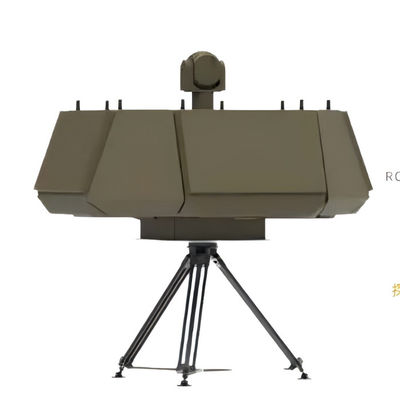 Radar de dos dimensiones de cuatro lados de fase activa 15 km zona de detección