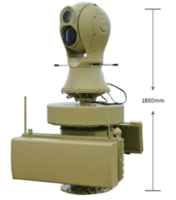 Sistema de radar de seguridad de seguimiento de hasta 5000 m para la detección precisa de objetivos en movimiento