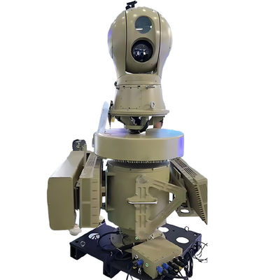 Todo el tiempo sistema de detección de drones pasivo activo sistema de radar de defensa de combo radar
