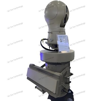 Todo el tiempo sistema de detección de drones pasivo activo sistema de radar de defensa de combo radar