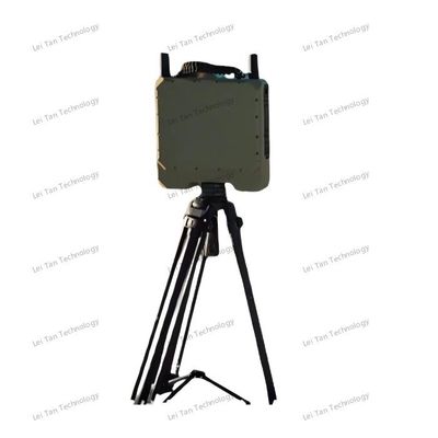 Configuración modular rápida Sistema de radar portátil Banda C para respuesta rápida a la misión