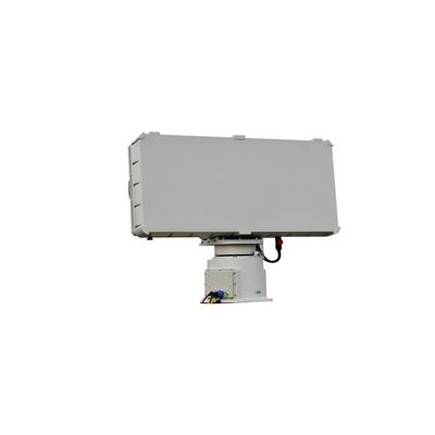 Radar de seguridad fronteriza de alta precisión 360 grados de cobertura completa para amenazas de drones